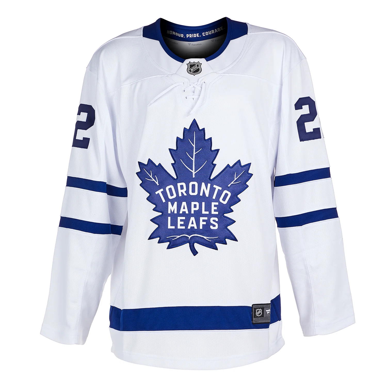 Tiger Williams Autographed Toronto Maple Leafs White Fanatics Breakaway Jersey - Image 2