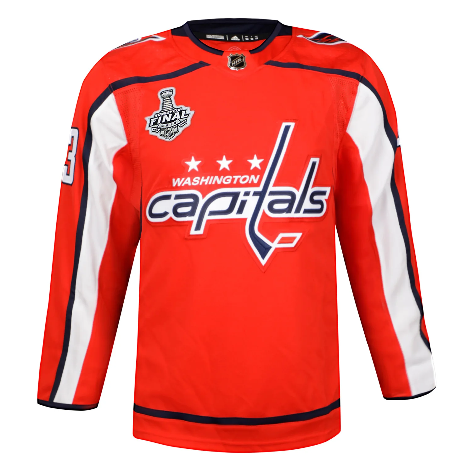 Tom Wilson Signed Washington Capitals 2018 Stanley Cup adidas Jersey - Image 2