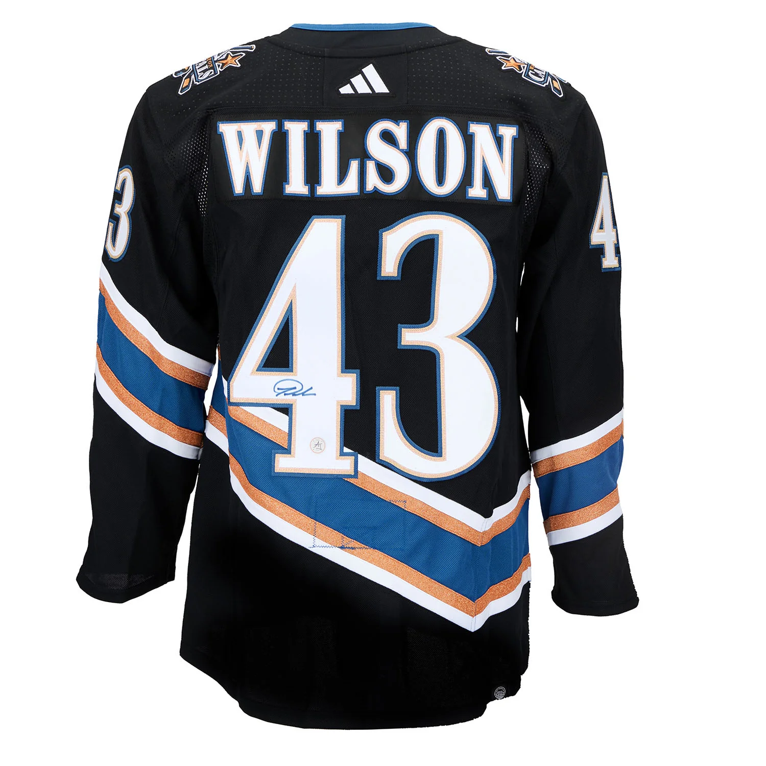 Tom Wilson Signed Washington Capitals Reverse Retro 2.0 adidas Jersey