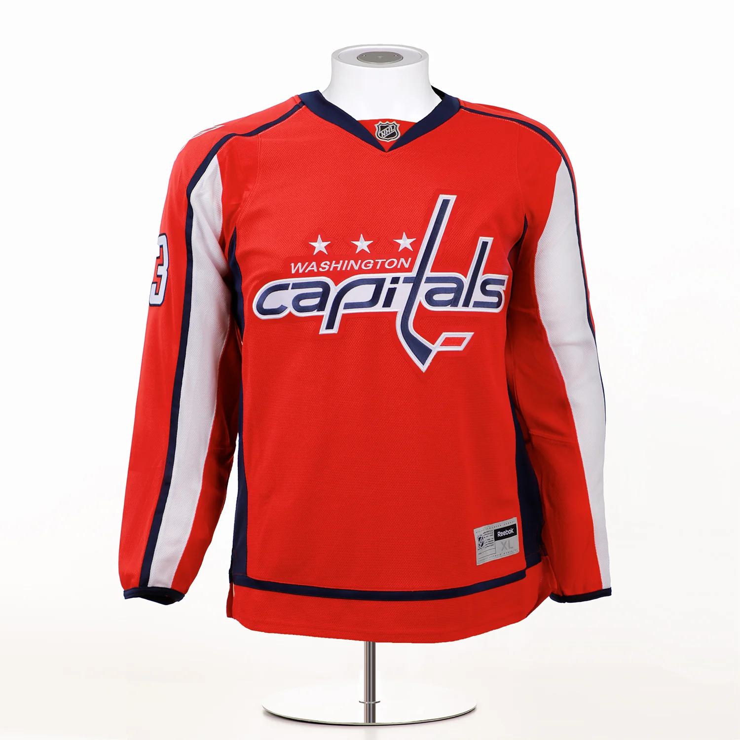 Tom Wilson Washington Capitals Signed & Dated 1st Goal Reebok Jersey #43/43 - Image 2