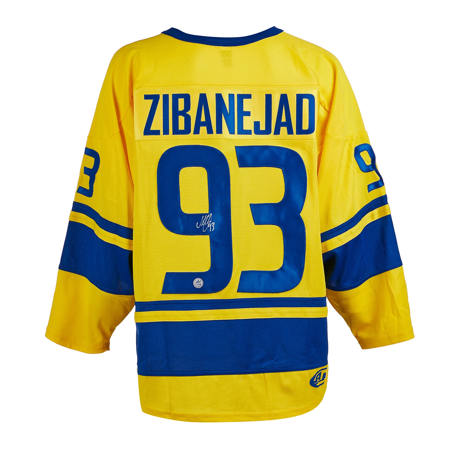 Mika Zibanejad Team Sweden Autographed Hockey Jersey